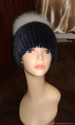 Женская меховая шапка/норковая/из норки Davidov Fox 17443549 купить в  интернет-магазине Wildberries