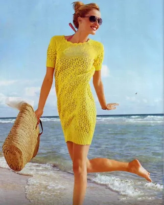 Тренд: вязаные летние платья | Vogue UA