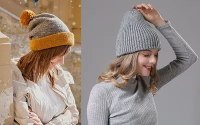 Милая мультяшная детская шапка на осень и зиму, однотонные детские вязаные  шапки, Детские шапочки для девочек и мальчиков, шапки, теплые мягкие шапки  для детей | AliExpress