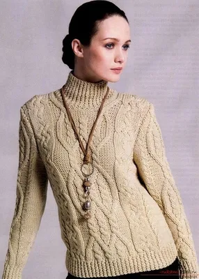 Женский Вязаный свитер с мысиком купить в онлайн магазине - Unimarket