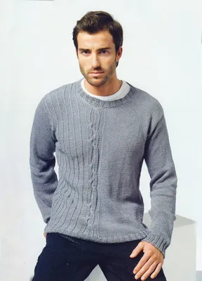 Красивые мужские свитера с описанием | Шпуля - вязание, схемы, описание |  Дзен