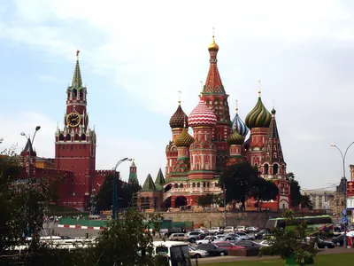 Эстетика вида Московского Кремля - обои на рабочий стол