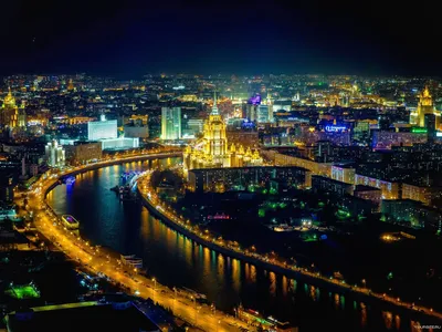 Ночная Москва - 69 фото