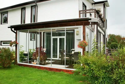 стеклянная веранда в саду | Outdoor dining furniture, Modern bedroom  design, Indoor outdoor living