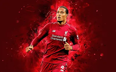 Вирджил ван Дейк HD обои для рабочего стола в Liverpool FC - Liverpool Core