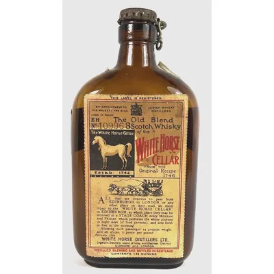 Buy White Horse Scotch Whisky 1945-1952 Vintage Spring Cap Bottling | Flask  Wines