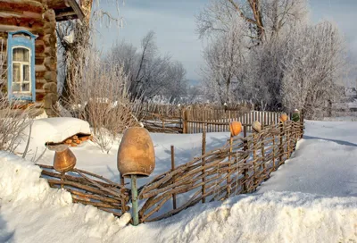 Обои русский зимний пейзаж (44 фото) » Фоны и обои для рабочего стола.  Картинки для заставки на телефон