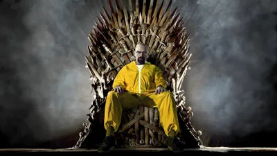 HD настольные обои: Breaking Bad, телешоу, Брайан Крэнстон, Уолтер Уайт, Throne Скачать бесплатно изображение #828830