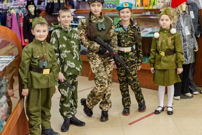 Детский костюм военной девочки купить в Москве - описание, цена, отзывы на  Вкостюме.ру