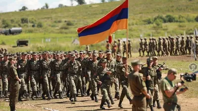 Армянские военные участвуют в международных стратегических учениях  \