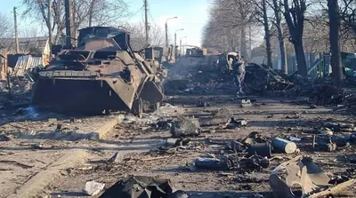 Как выглядит Буча за 11 дней войны: видео и фото улиц и домов после  обстрелов | Інформатор Київ