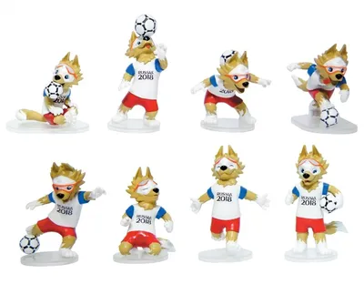 Фигурки ПВХ Волк Забивака, 6 см Zabivaka Classic с 8 персонажами РФ: купить  в интернет-магазине в Екатеринбурге