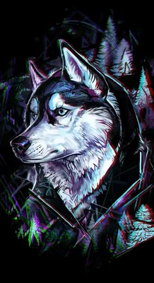 Волк ава | Wolf wallpaper, Dog art, Animals