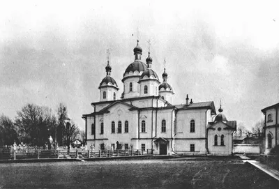 Вологда (Вологда, город). Свято-Духов мужской монастырь, фотография.  архивная фотография Церковь Иконы Божией Матери Знамение. Фото П. Павлова  1912 с сайта http://www.booksite.ru/