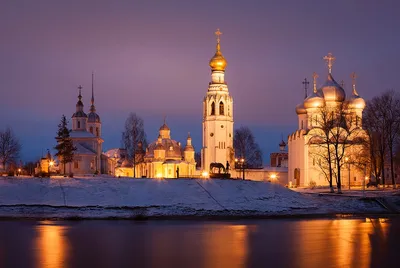 Вологодский Кремль зимой - 41 фото