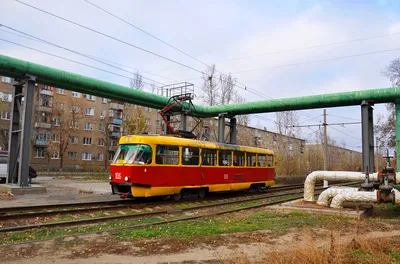 Волжский, Tatra T3SU № 106 — Фото — Городской электротранспорт