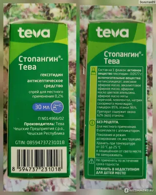 Антисептическое средство TeVa Спрей \