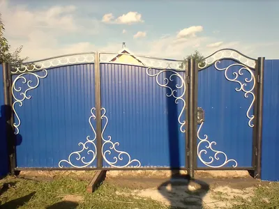 Ворота кованые в Кургане - \
