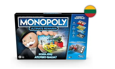 Настольная игра Монополия с электронным банкингом Monopoly Ultimate  Rewards, LT цена | pigu.lt
