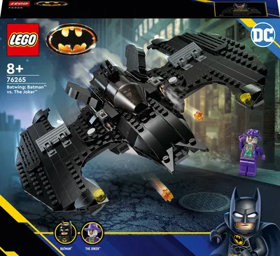 76265 LEGO® DC Batman Batwing: Бэтмен против Джокера цена | pigu.lt