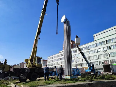 В Новосибирске стелу героям ВОВ вернули на место после уголовного дела