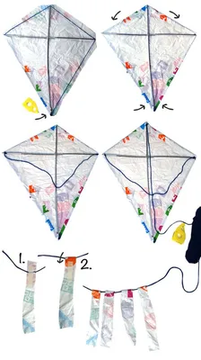 воздушный змей из полиэтиленовых пакетов своими руками: 13 тыс изображений  найдено в Яндекс.Картинках | Kite, Summer crafts for kids, Summer arts and  crafts