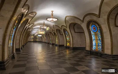 Москва | Фотографии | №8.576 (Станция Новослободская)