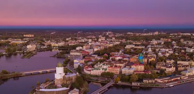 Выборг - один из 10 наиболее посещаемых малых туристических городов России