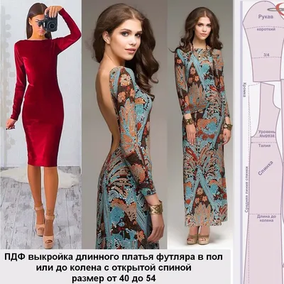 Пляжное платье с открытой спиной без выкройки — BurdaStyle.ru
