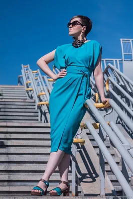 Платье с открытой спиной - выкройка № 119 из журнала 7/2016 Burda – выкройки  платьев на BurdaStyle.ru