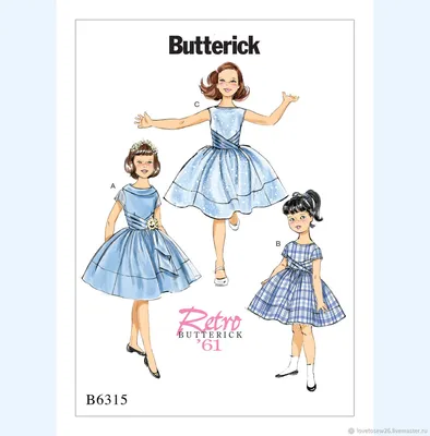 Платье Бетти - выкройки детской одежды