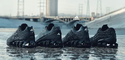 Купить Мужские зимние кроссовки Adidas Forum Black
