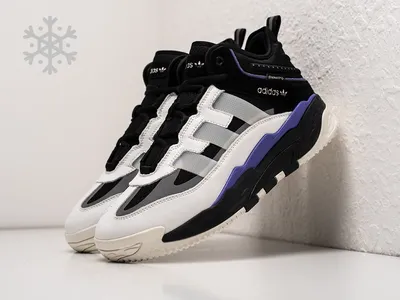 Купить Мужские зимние кроссовки Adidas Forum Black