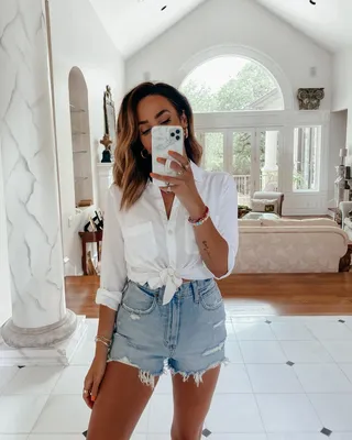 How to Wear These 8 High Waisted Mom Shorts | Swift Wellness