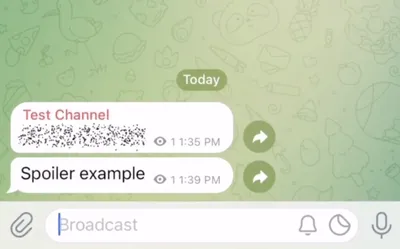 Telegram добавит функцию скрытия спойлеров