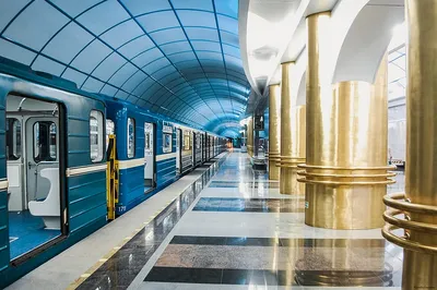 Поезд метро - 72 фото