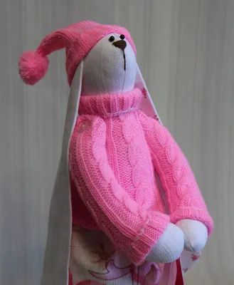 Заяц Тильда. Текстильная кукла. 40 см. Бязь - купить по низким ценам в  интернет-магазине OZON (843972099)