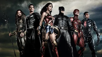 Аквамен Бэтмен Киборг Флэш Супермен Чудо-Женщина HD Лига Справедливости Зака ​​Снайдера Обои | HD-обои | ID № 101640