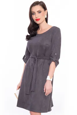 Платье-футляр из тонкой искусственной замши 9358062521-62 - купить в  интернет-магазине LOVE REPUBLIC по цене: 1 371 ₽