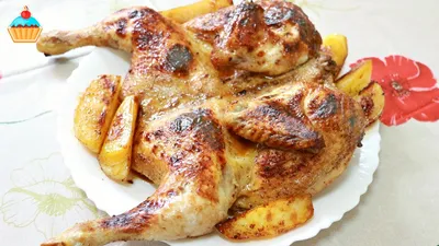 Запеченная курицы с апельсином и имбирем — Кулинарный блог Hermanson.cooking