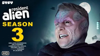 Промо 1 серии 3 сезона Resident Alien — SYFY — видео Dailymotion