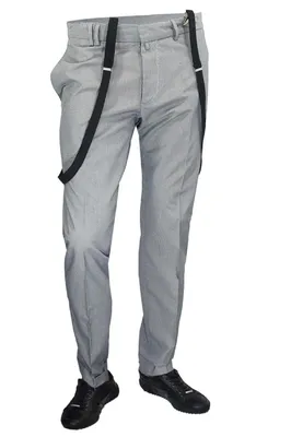 Мужские брюки в полоску зауженные коричневые Турция классические молодежные  штаны для офиса полосатые Турция (ID#1547022414), цена: 1100 ₴, купить на  Prom.ua