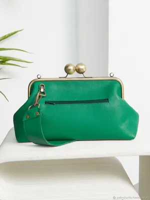 Зеленая женская сумка 642-3114-604