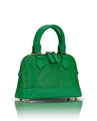EMBOSSED DOME BAG - GREEN – GALXBOY