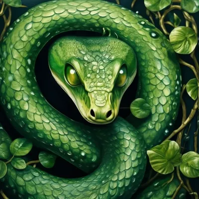 Зеленая плетевидная змея | zoo-ekzo.com- Экзотические животные
