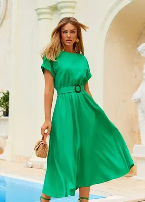 Длинное атласное платье Verngo, темно-зеленое вечернее платье с открытыми  плечами, со складками и Боковым Разрезом, женское официальное платье для  выпускного вечера | AliExpress
