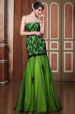AOMEI зеленые платья с бахромой, женские фатиновые платья с глубоким  V-образным вырезом и длинными рукавами, высокой талией, вечерняя  коктейльная вечеринка, многослойные наряды с кисточками, большие размеры –  лучшие товары в онлайн-магазине Джум