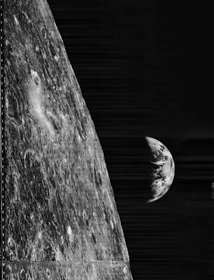 53 года спустя: Первые фото Земли с орбиты Луны (Снимки) | Космос и Наука |  Дзен