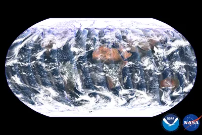 Фото дня: новое изображение Земли со спутника NASA — Нож