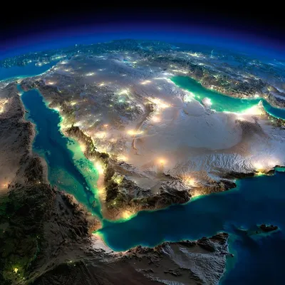 Потрясающие фотографии ночной земли из космоса | FotoRelax